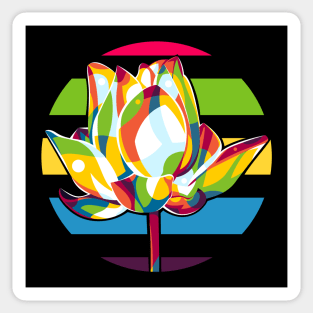 The Lotus Flower Sticker